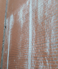 外墙瓷砖上的白华如何清洗