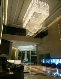 第二十六节，清洗五星酒店大堂水晶灯实用实战案例教程